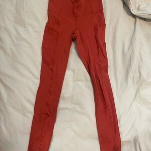 Lululemon Athletica Rust Leggings